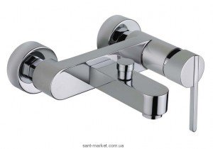 Смеситель однорычажный для ванны с коротким изливом Teka коллекция Аura хром 50.121.02.00