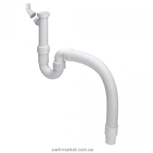 Viega Сифон для миття з гофрою та патрубком для шланга 101633