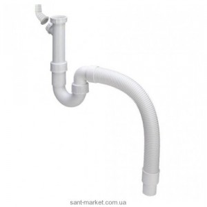 Viega Сифон для мойки с гофрой и патрубком для шланга 101633