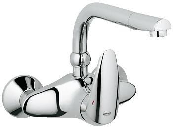 Смеситель для кухни GROHE Eurodisc однорычажный 33773001