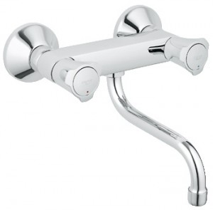 Смеситель для кухни GROHE Costa L настенный двухвентильный 31187001