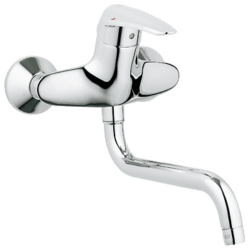 Смеситель для кухни GROHE Eurodisc однорычажный 33772001