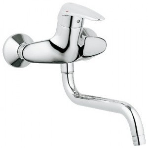 Смеситель для кухни GROHE Eurodisc однорычажный 33772001