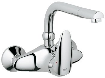 Смеситель для кухни GROHE Eurodisc однорычажный 33773001