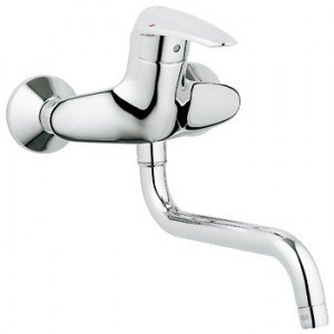 Смеситель для кухни GROHE Eurodisc однорычажный 33772001