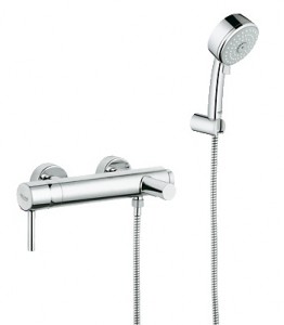 Змішувач одинважільний для ванни з душем Grohe колекція Essence хром 33628000