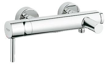 Змішувач одинважільний для ванни з коротким виливом Grohe колекція Essence хром 33624000