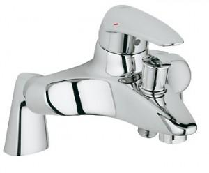 Смеситель однорычажный на борт ванны Grohe коллекция Eurodisc хром 33392001
