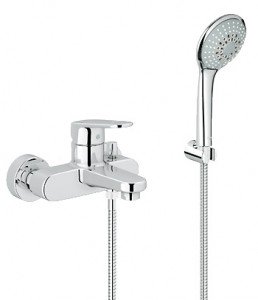 Смеситель однорычажный для ванны с душем Grohe коллекция Europlus хром 33547002