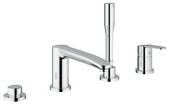 Змішувач одинважільний на борт ванни з душем Grohe колекція Eurostyle Cosmopolitan хром 23048002