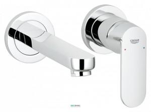 Змішувач для раковини одноважеля настінний прихований Grohe Eurosmart Cosmopolitan хром 19381000