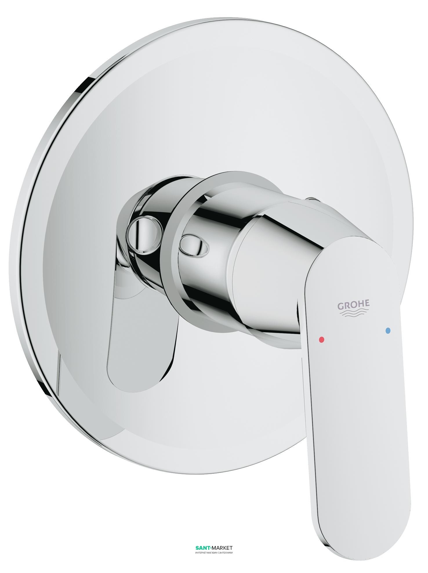 Змішувач для душа вбудовується Grohe колекція Eurosmart Cosmopolitan хром 32880000