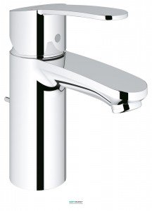 Смеситель для раковины однорычажный с донным клапаном Grohe Eurostyle Cosmopolitan хром 33552002