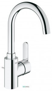 Смеситель для раковины однорычажный высокий Grohe коллекция Eurostyle Cosmopolitan хром 23043002