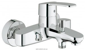 Смеситель однорычажный с коротким изливом Grohe коллекция Eurostyle Cosmopolitan хром 33591002