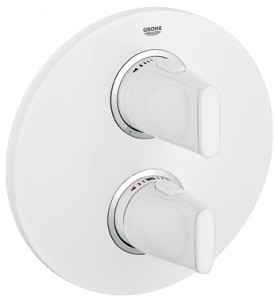 Смеситель с термостатом скрытый (встраиваемый) Grohe коллекция Ondus белый 19443LS0