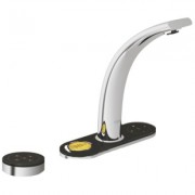 Змішувач для раковини електронний сенсорний з донним клапаном Grohe Ondus матовий хром 36082BS0