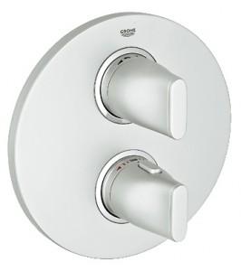 Смеситель с термостатом скрытый (встраиваемый) Grohe коллекция Ondus титан 19442BS0