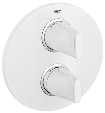 Смеситель с термостатом скрытый (встраиваемый) Grohe коллекция Ondus белый 19443LS0