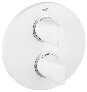 Смеситель с термостатом скрытый (встраиваемый) Grohe коллекция Ondus белый 19442LS0