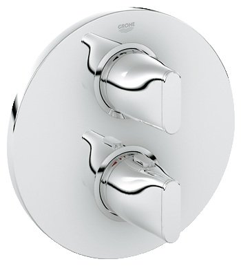 Смеситель с термостатом скрытый (встраиваемый) Grohe коллекция Ondus хром 19442000