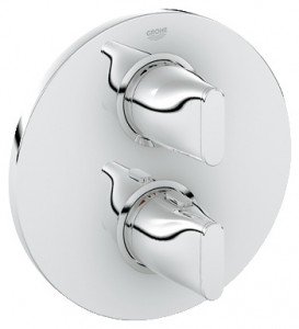 Смеситель с термостатом скрытый (встраиваемый) Grohe коллекция Ondus хром 19442000