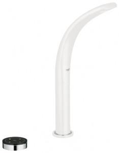 Змішувач для раковини електронний сенсорний з донним клапаном високий Grohe Ondus білий 36044LS0