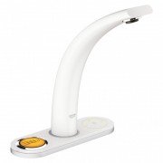 Смеситель для раковины электронный сенсорный с донным клапаном Grohe Ondus белый 36080LS0