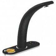 Смеситель для раковины электронный сенсорный с донным клапаном Grohe Ondus черный 36080KS0