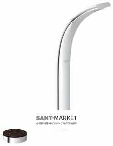 Змішувач для раковини електронний сенсорний з донним клапаном високий Grohe Ondus хром 36083000