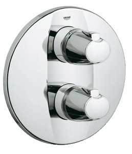 Смеситель с термостатом скрытый (встраиваемый) Grohe коллекция Grohtherm 3000 хром 19359000