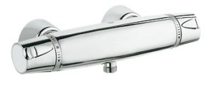 Смеситель для душа настенный двухвентильный с термостатом Grohe Grohtherm 3000 хром 34179000