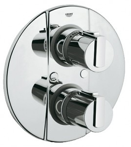 Смеситель с термостатом скрытый (встраиваемый) Grohe коллекция Grohtherm 2000 хром 19354000