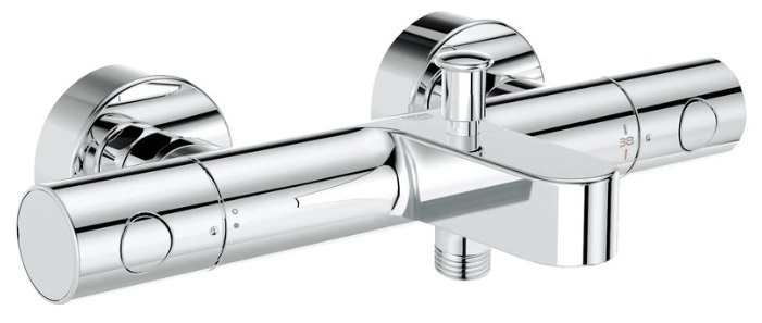 Смеситель с термостатом двухвентильный Grohe коллекция Grohtherm 1000 Cosmopolitan хром 34215000