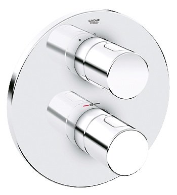 Змішувач з термостатом прихований (вбудований) Grohe Grohtherm 3000 Cosmopolitan хром 19467000