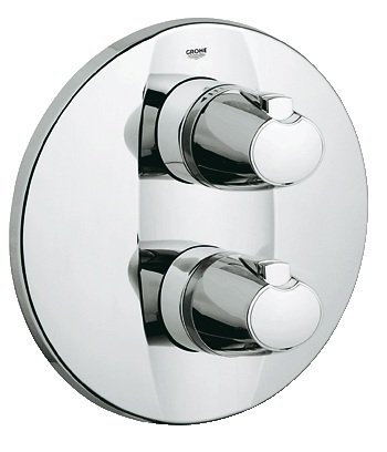 Смеситель с термостатом скрытый (встраиваемый) Grohe коллекция Grohtherm 3000 хром 19359000