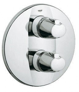 Смеситель с термостатом скрытый (встраиваемый) Grohe коллекция Grohtherm 3000 хром 19359000