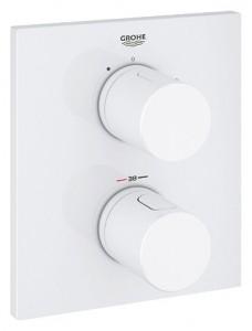 Смеситель с термостатом скрытый (встраиваемый) Grohe коллекция Grohtherm 3000 белый 19568LS0