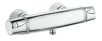 Смеситель для душа настенный двухвентильный с термостатом Grohe Grohtherm 3000 хром 34179000
