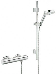 Смеситель для душа с термостатом Grohe Grohtherm 3000 Cosmopolitan с душевым набором хром 34275000