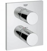 Смеситель с термостатом скрытый (встраиваемый) Grohe коллекция Grohtherm 3000 хром 19568000