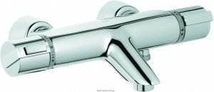 Смеситель с термостатом двухвентильный для ванны Grohe коллекция Grohtherm 2000 хром 34174000
