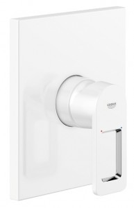 Смеситель для душа встраиваемый Grohe коллекция Quadra белый 19455LS0