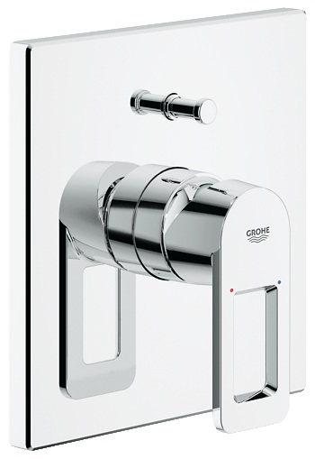 Смеситель скрытый (встраиваемый) Grohe коллекция Quadra хром 19456000