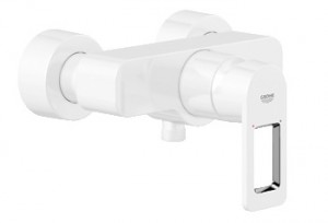 Смеситель для душа настенный однорычажный Grohe коллекция Quadra белый 32637LS0