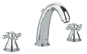 Змішувач для раковини двухвентильний з донним клапаном прихований Grohe Sinfonia хром 20015000