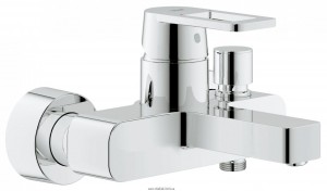 Смеситель однорычажный для ванны с коротким изливом Grohe коллекция Quadra хром 32638000