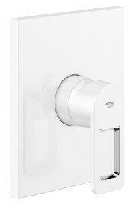 Смеситель для душа встраиваемый Grohe коллекция Quadra белый 19455LS0