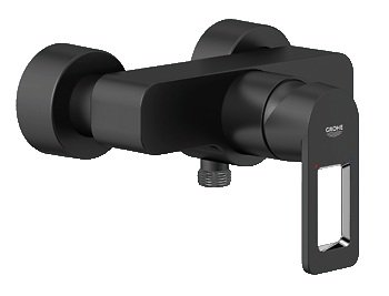 Змішувач для душу настінний змішувач Grohe колекція Quadra чорний 32637KS0