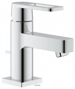 Смеситель для раковины однорычажный с донным клапаном Grohe коллекция Quadra хром 32632000